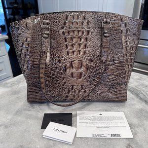 Brahmin Briefcase/Melbourne Business Tote Paris Carryall